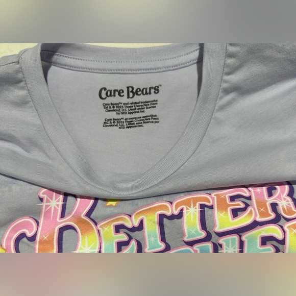 ✨NWT✨ Care Bears: Girls Short Sleeve Top- Size Large - Picture 3 of 4